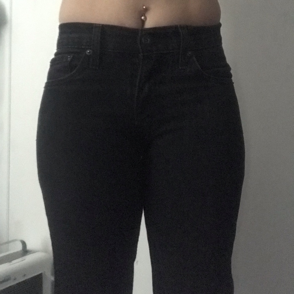 black comfy jeans